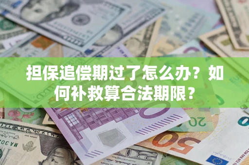 北京担保追偿期过了怎么办？如何补救算合法期限？